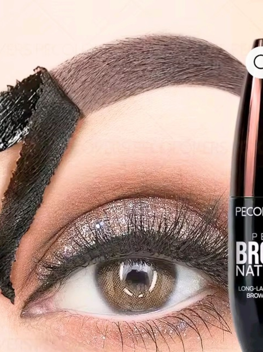 Natural Brown Long-Wear Brow Gel – Deep Brown